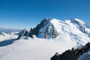 Fototapeta na wymiar Alps mountain in summer