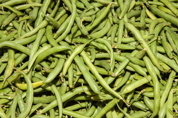 Green beans background