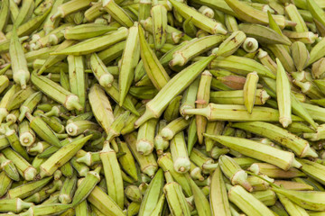 Okra Background