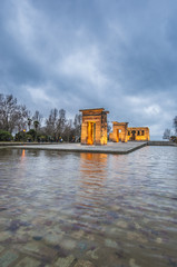 Fototapeta premium The Temple of Debod in Madrid, Spain.