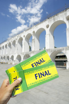 Brazil Final Tickets Lapa Arches Centro Rio de Janeiro