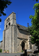 Fototapeta na wymiar Eglise d'Yssandon .(Corrèze)