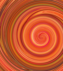 Illustration. Multicolor twirl abstract background.