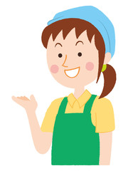 Obraz premium 職業_店員