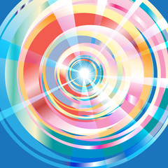 abstract multi-colored pattern