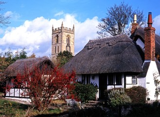 Cottages, Welford-on-Avon, UK © Arena Photo UK © arenaphotouk