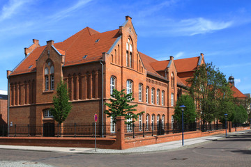 Dr. Frank Gymnasium in Staßfurt im Salzlandkreis