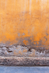 Fototapeta premium Rome - mur décrépi