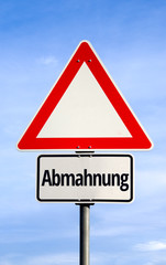 Abmahnung