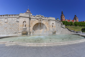 Obraz premium Szczecin - Wały Chrobrego