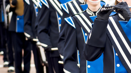 Details from a showband