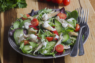 Mackerel salad