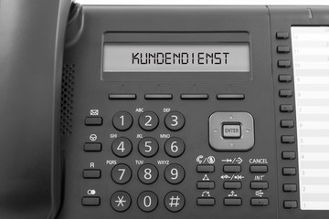 Kundendienst Telefon