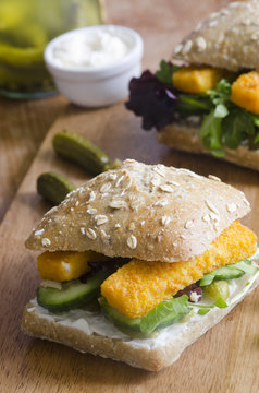 Fish Finger Sandwich