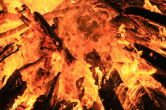 flammende Glut