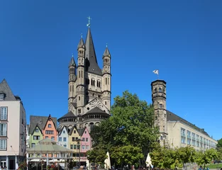 Groß Sankt Martin Kirche am Fischmarkt Köln © pixs:sell