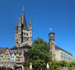 Groß Sankt Martin Kirche am Fischmarkt Köln © pixs:sell