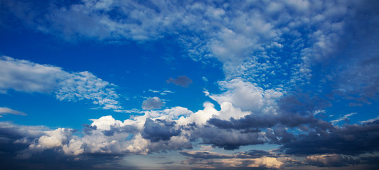 Cloudy panorama