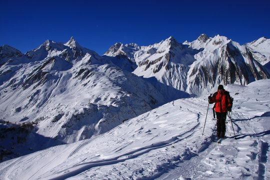 Ciaspolando in val Formazza