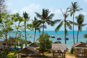 Fototapeta na wymiar Resort panorama