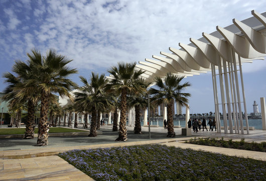 Malaga Spian Cityscape Day