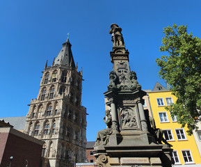 Jan von Werth Brunnen Altes Rathaus Alter Markt Köln