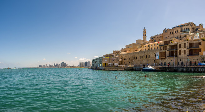 Jaffa and Tel-Aviv panorama