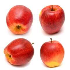 Collection of red apples