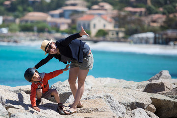 Mère et fils