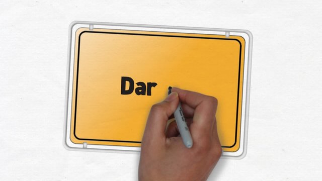 Dargun Ortseingangsschild Ortseingang Stadt