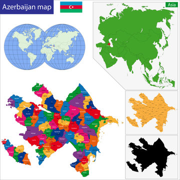 Azerbaijan Map