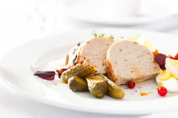 meat with vegetables