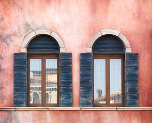 Old arched windows