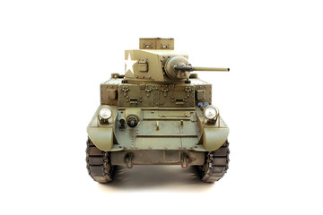 American light tank M3 - obrazy, fototapety, plakaty