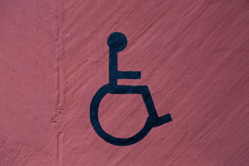 Wheelchair sign