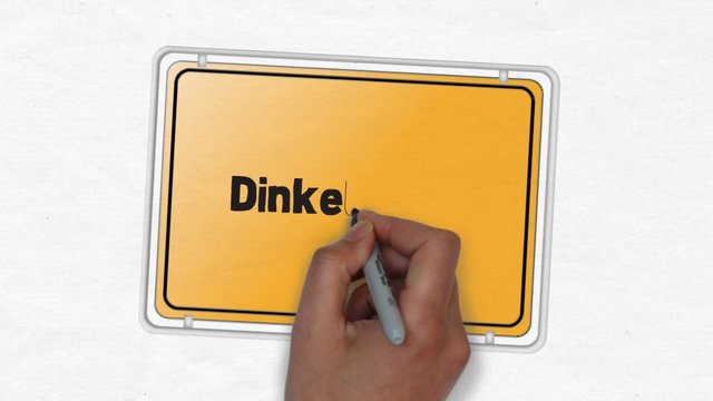 Dinkelsb&uuml;hl Ortseingangsschild Ortseingang Stadt