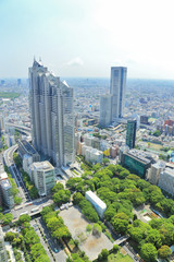 Obraz premium 都庁からの眺め