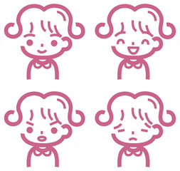 女の子のアイコン