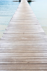 Fototapeta premium Wooden jetty