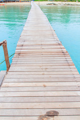 Fototapeta premium Wooden jetty