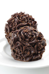 Homemade chocolate candies