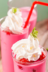 strawberry smoothie