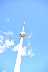 Obraz premium Der Funkturm in Berlin