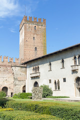 Fototapeta na wymiar Castle Vecchio in Verona