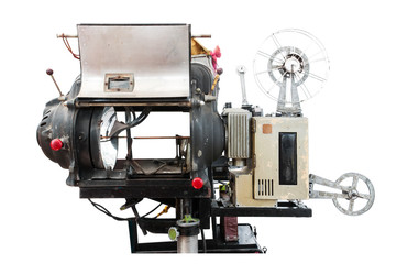 Old movie projector