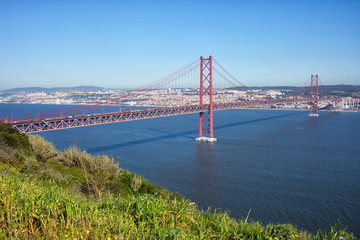 25th of April Bridge in Lisbon