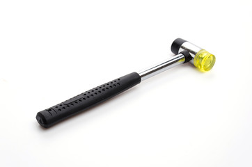 Hammer isolated white background
