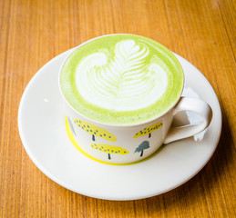 Green tea latte