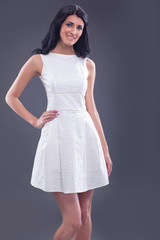 Beautiful sexy elegant woman