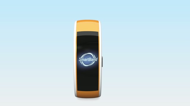 Colorful smart wristbands with detail UI apps